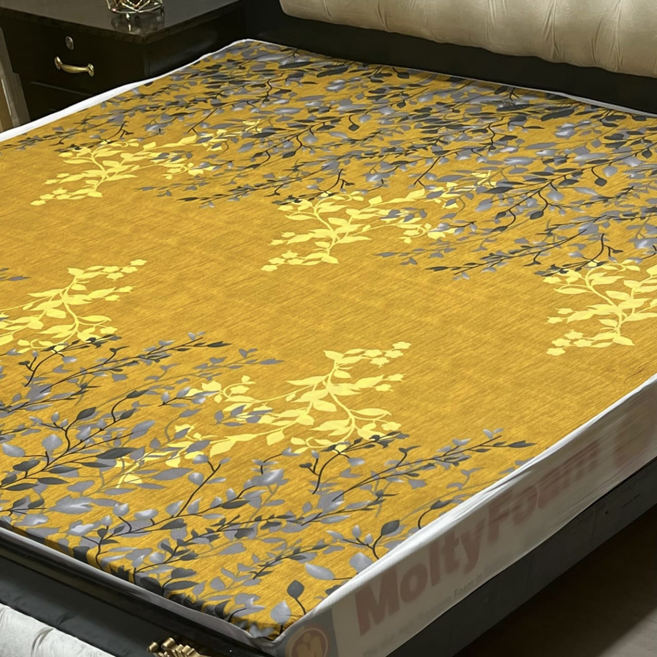 PRINTED WATER PROOF MATTRESS COVER